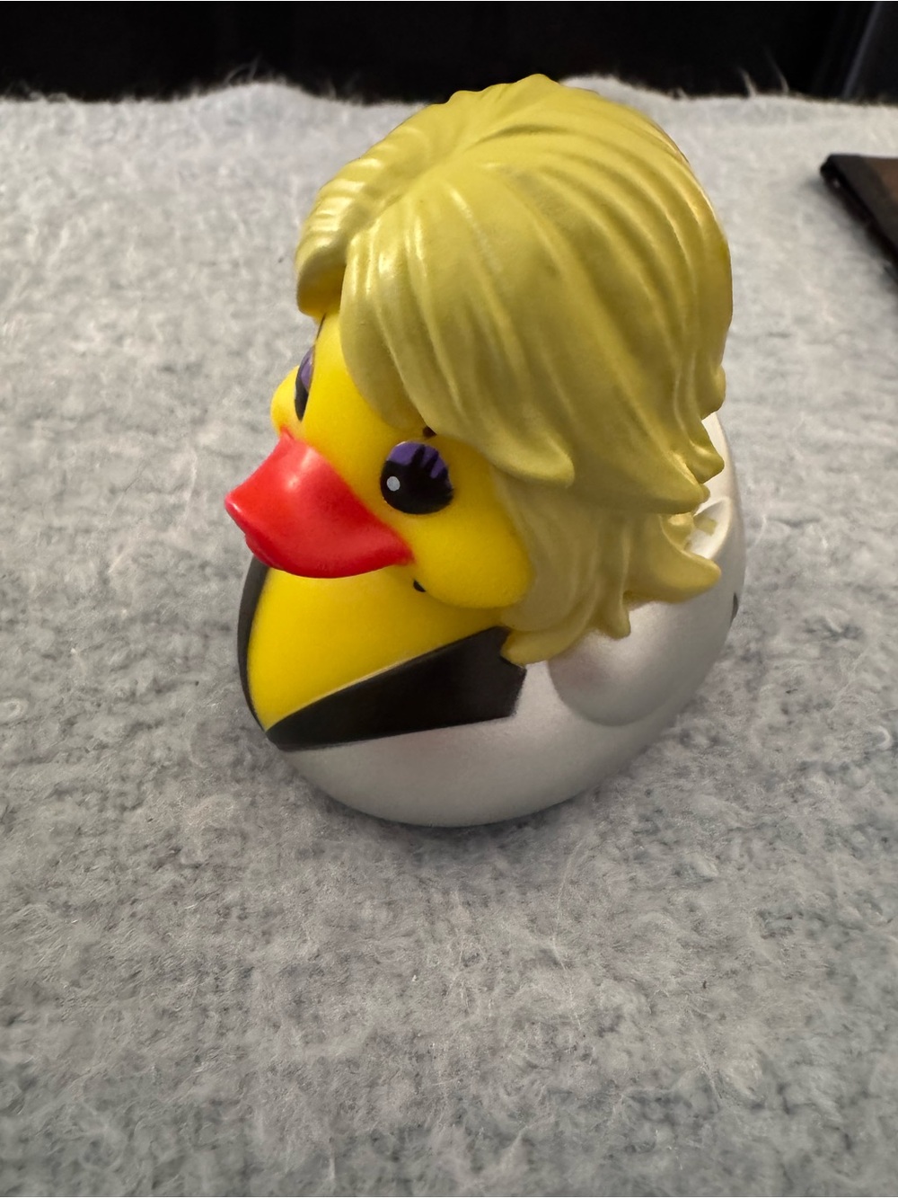 Yellow Blonde Dolly Parton Rubber Duck Toy